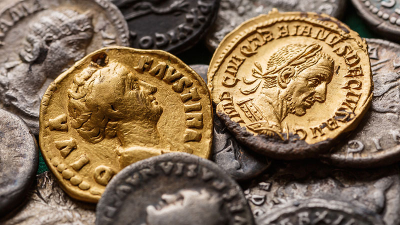 Rome Italy coins